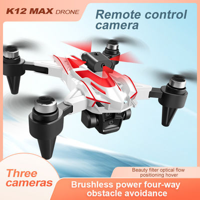2.4G Frequência K12 Max Drone Wifi FPV RC Drones com controle remoto Video Quadcopter Toy e Three Pro 4K HD Camera