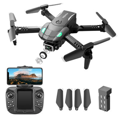 Tempo máximo de voo S128 Mini Drone Portátil 4K Dual câmera Evitar obstáculos Decolar Aterrar Wifi Rc Drone