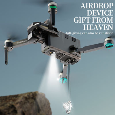 Design Kf104 Max 2 Drone Rc 5g Wifi Drone 4k Profissional Com Aerial 3-axis Anti-shake Gimbal Evitar Obstáculos Quadcopter sem escovas