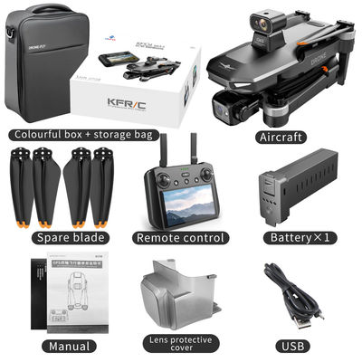 Design Kf104 Max 2 Drone Rc 5g Wifi Drone 4k Profissional Com Aerial 3-axis Anti-shake Gimbal Evitar Obstáculos Quadcopter sem escovas