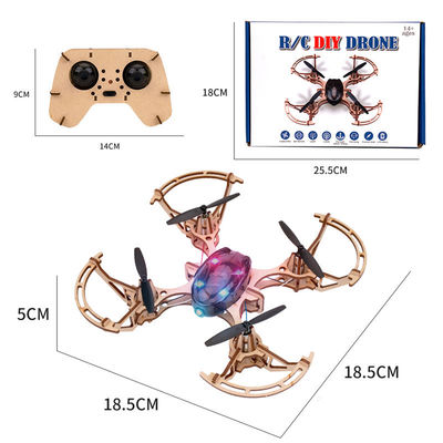 2.4g Remote Control Quadcopter Set Bemay Toy Madeira Montar Educacional Rc Drone Kit
