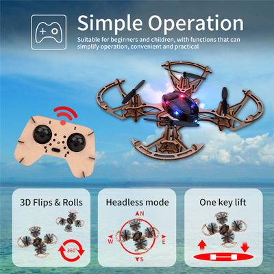 2.4g Remote Control Quadcopter Set Bemay Toy Madeira Montar Educacional Rc Drone Kit