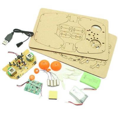 Construir e aprender Diy Construção de madeira Drone Quadcopter Montar Rc Drones Kit Set Toy Educação Para estudantes ensinando crianças