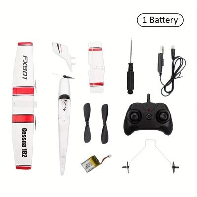Drones comerciais Rc Modelo de avião Brinquedo Fx801 310mm Largura das asas Controle remoto de asa fixa Plano Diy Rc Epp Material de espuma Planos para crianças