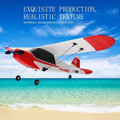 FX9603 2.4GHz 3CH 6-Axis Gyro EPP espuma J3 RC Avião RTF Ala fixa de controle remoto externo Avião Avião RC Planador Brinquedos voadores