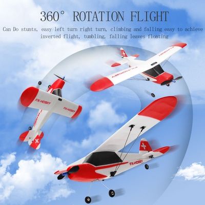 FX9603 2.4GHz 3CH 6-Axis Gyro EPP espuma J3 RC Avião RTF Ala fixa de controle remoto externo Avião Avião RC Planador Brinquedos voadores