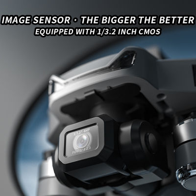 Mini motor sem escova Quatro lados de ajuste elétrico óptico câmera de controle de aplicativo Drone profissional compacto e leve