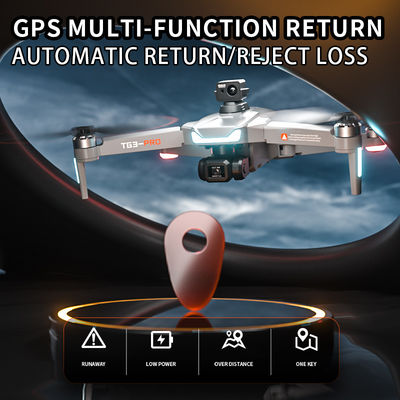 Mini motor sem escova Quatro lados de ajuste elétrico óptico câmera de controle de aplicativo Drone profissional compacto e leve