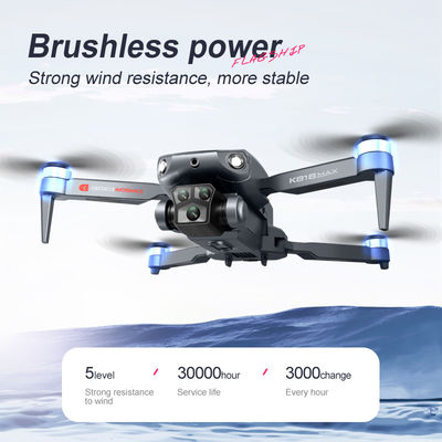 K818max 360 graus Flip Drone Profissional 4k Evitar Obstáculos Fpv Wifi Câmera Elétrica para Operadores Intermediários 122 g