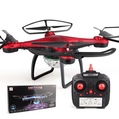 Leve suas aventuras ao ar livre para o próximo nível com X58 Drone luzes deslumbrantes e um retorno chave