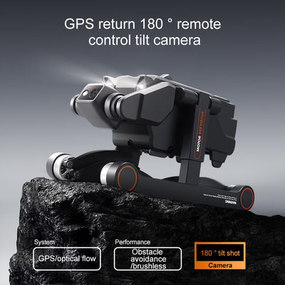 Rg700 Hd 4k Drone de câmera dupla com transmissão Wifi GPS e evitação de obstáculos de quatro lados Nível de habilidade do operador iniciante