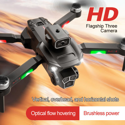M1s de vôo sem esforço Drone com câmera 4k HD 3 Lens Wifi Fpv Brushless 360 graus Quadcopter de evitação de obstáculos de rolagem