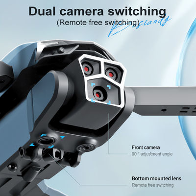 480p câmera Lu600 luz Drone fluxo óptico câmera dupla Drone dobrável controle remoto elétrico brinquedo Mini Quadcopter Rc Drone