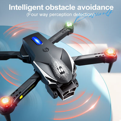 480p câmera Lu600 luz Drone fluxo óptico câmera dupla Drone dobrável controle remoto elétrico brinquedo Mini Quadcopter Rc Drone