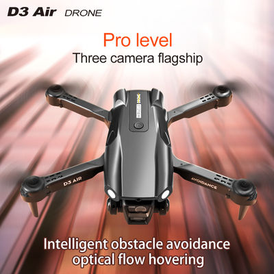 2024 D3 Air Drone LED Light 360 graus Tumbling Headless Mode Posicionamento de fluxo óptico Drone RC dobrável para iniciantes