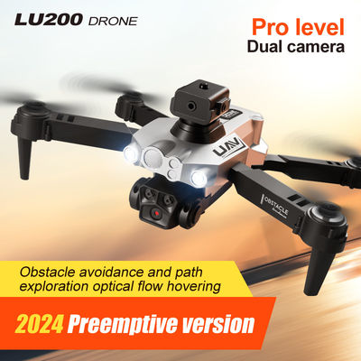 Lu200 Gesture Video Toy Drone Evitação de Obstáculos 360 Graus Flip 2.4g Wifi Fpv Selfie Drone Desdobrável Uav Quadcopter Aéreo