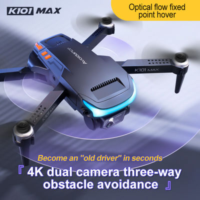 Plástico Preto Cinza K101 Drone Max 4k câmera Drone de Evitação de Obstáculos de Fluxo Óptico Com Câmera HD