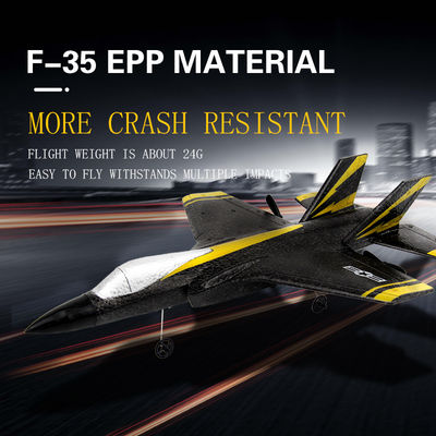 2.4G 2CH Fx635 Ala fixa EPP espuma RC Planador Avião F35 RTF Modelo de avião de controle remoto com bateria de controlador AA*2