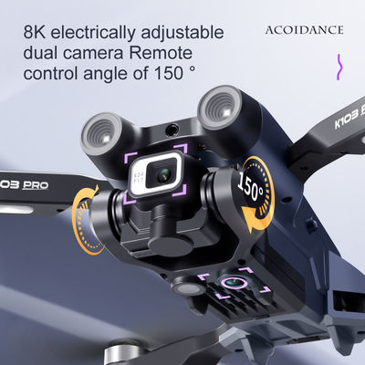 Mini Toy Drones Rc Quadcopter Drone giroscópio Tempo de carregamento 60 minutos K103 Pro Brushless GPS Aerial com evitação de obstáculos
