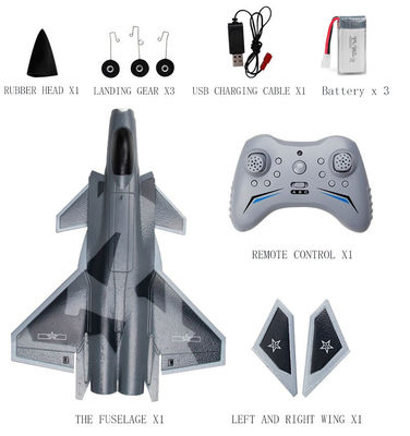 2.4g Fx9630 6 Eixo Giroscópio Epp espuma J20 Rc Planador Avião de asa fixa controle remoto externo Rc Avião Avião brinquedos de vôo
