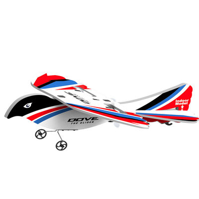 40 minutos Tempo de Carregamento 2.4g 2ch Bird Epp Foam W Flashing Led Light Material resistente à queda Voar Rc Flight Planador Avião para 8 a 13 anos de idade