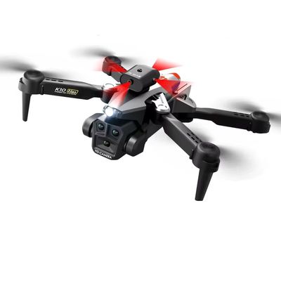 Experimente o Drone K10 Max Ultimate de Vista Aérea com Três Câmeras, Evitando Obstáculos em Quatro Direções e Distância de Controle de 100m