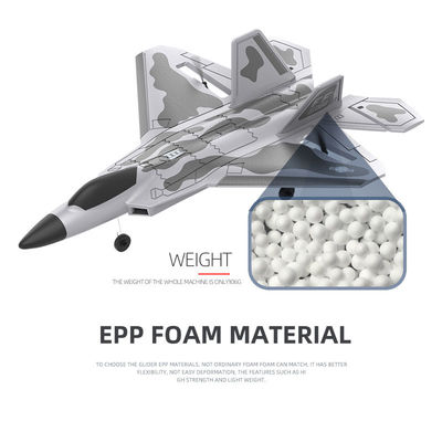 Captura de vídeo 4K UHD F22 Avião RC de asa fixa Fácil de voar Duravel Soft EPP Foam Glider Avião para Aventuras ao ar livre