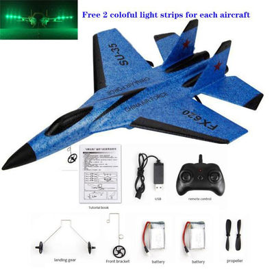 FX620 2.4GHz 2-Channel Foam RC Plane Model Glider RC Jet Airplane com Tempo de Carregamento de 60 Min e Bateria de 3,7V 150mAh