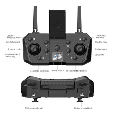 Moldes privadas Sim GW 14 HUGTEC W14HW 1080P Hd Live View Drone UAVFor Outdoor Adventure Ajuste de velocidade Função Drone