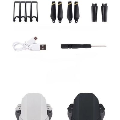 Dimensão de pacote único CM 22.7X8X18.5 HUGTEC Dm97 E88 PRO Drone de posicionamento óptico de fluxo App controlada 360 Flip Plástico