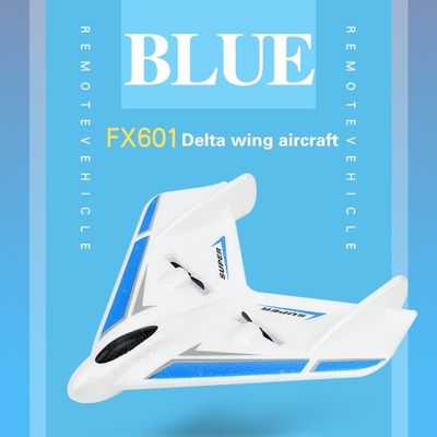 Fx-601 Avião Rc Fighter Jet Ala fixa com resolução de captura de vídeo UHD 4K e controle remoto hélice sobressalente
