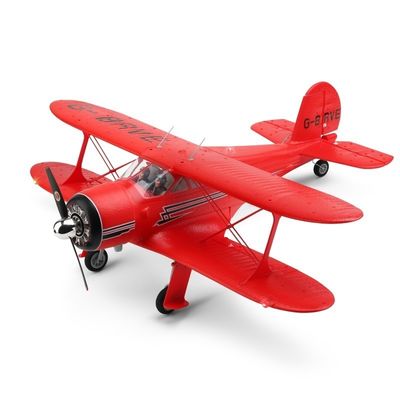 Estado de montagem Pronto para ir A300 Beech D17s 3d 6g 2.4g 4ch RC Avião com biplano giroscópio e motor sem escova espuma elétrica