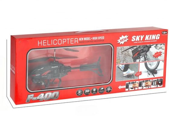 Atualize o seu jogo de fotografia aérea com F400 controle remoto RC helicópteros prontos para voar aviões