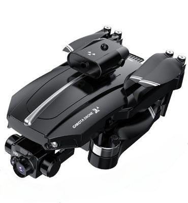 BLACK HUGTEC W21 Drone configurações de câmera personalizáveis e gravação de vídeo de um toque para tempo máximo de voo 10-20min