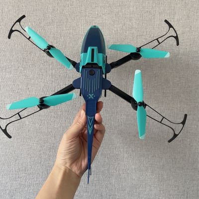 Tempo de voo longo HUGTEC W2 Drone de câmera dupla com transporte rápido e fotografia aérea 10-12min Tempo remoto GW 13