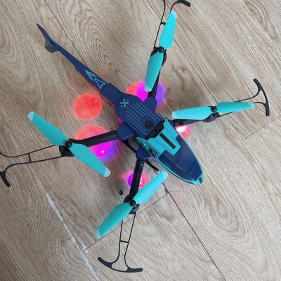 Tempo de voo longo HUGTEC W2 Drone de câmera dupla com transporte rápido e fotografia aérea 10-12min Tempo remoto GW 13