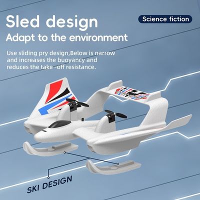 2 canais Epp espuma Rc Hidroavião brinquedo de controle remoto para crianças Faixa etária de 5 a 7 anos Fonte de energia elétrica Anfíbio