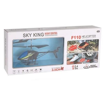 F110 3,5 canais Helicóptero de brinquedo 2.4Ghz Helicóptero de controle remoto Mini Rc Helicóptero de captura de vídeo ao ar livre Resolução nenhuma