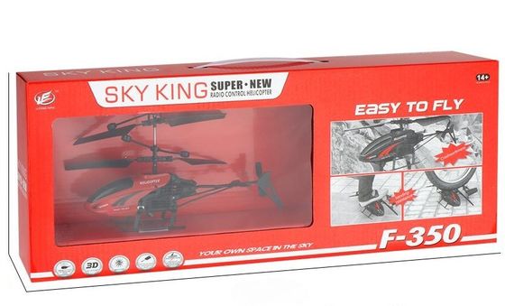 3D Flip Stunt Helicopter F350 Helicóptero de controle de precisão de brinquedo com desempenho de voo estável e tempo de carga de 20 MIN