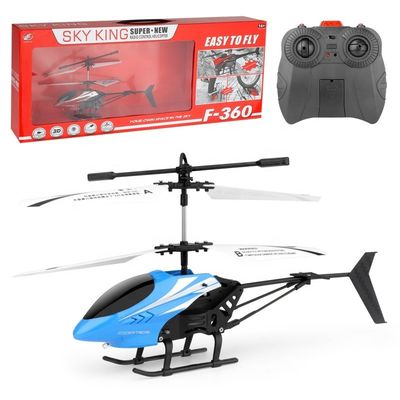 F360 2.4Ghz Anti-Interferência Helicóptero Iniciante Para Pro Helicóptero Miniatura Aerial Toy 6 * AA Bateria Controlador