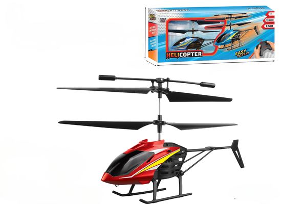 RED F390 Mini Helicóptero Aerobático Helicóptero Sensor Infravermelho Kit Pronto para Voar Com Bom Tempo de Carregamento 40MIN