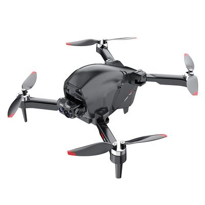 12 MIN Remote Time Fpv Drone com câmera dupla 4k Evitação de obstáculos Lente ajustável Uma chave de descolagem / aterragem App Wifi Control