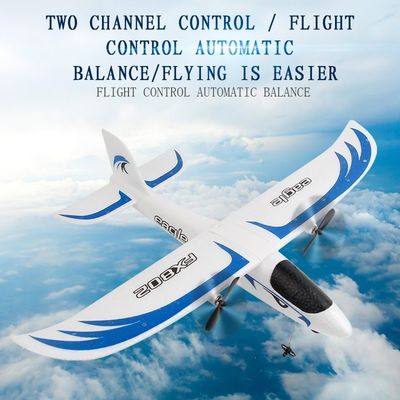 Super Glider Fx802 2.4g 2ch Epp Foam Modelo de Planador Controlado Remotamente Pronto para o Nível de Habilidade do Operador Intermediário