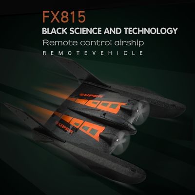 Material Fx815 Fx-815 Rc Avião de controle remoto Avião pronto para voar 2,4 GHz 2 canais Epp Foam Modelo de avião para crianças adulto