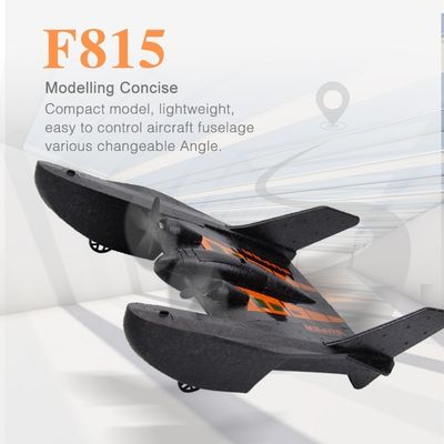 Material Fx815 Fx-815 Rc Avião de controle remoto Avião pronto para voar 2,4 GHz 2 canais Epp Foam Modelo de avião para crianças adulto