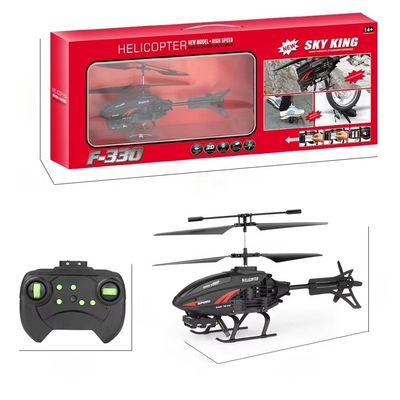 Experimente a emoção de voar com o F330 Mini Helicopter USB recarregável e LED Light-Up