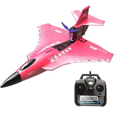 Raptor H650 Epp espuma 6ch Rtf LED luzes mar terra ar controle de rádio elétrico Rc caça a jato brushless avião brinquedo perfeito