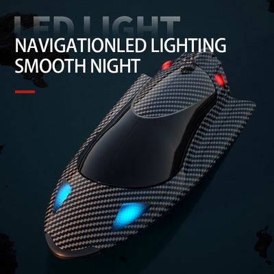 8 a 13 Anos Faixa etária Rc Remote Control Speedboat Alta velocidade 40 Km/h Jet Boat Led Light Capsized Recovery 2.4g Adultos e crianças