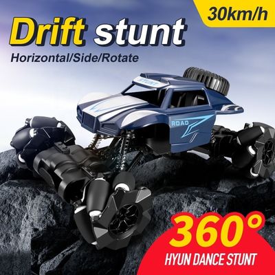O pacote original inclui 360 rotação controle de rádio Stunt Rc Drift Carro de corrida com luz e luz M3 9 canais