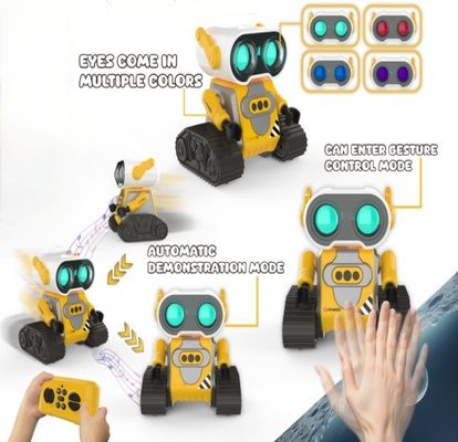 HUGTEC S023 GESTURE Modo de controlo Robô brinquedo STEM Robô 360 rotação Crianças Smart Educational Tablet Educational ABS Plástico